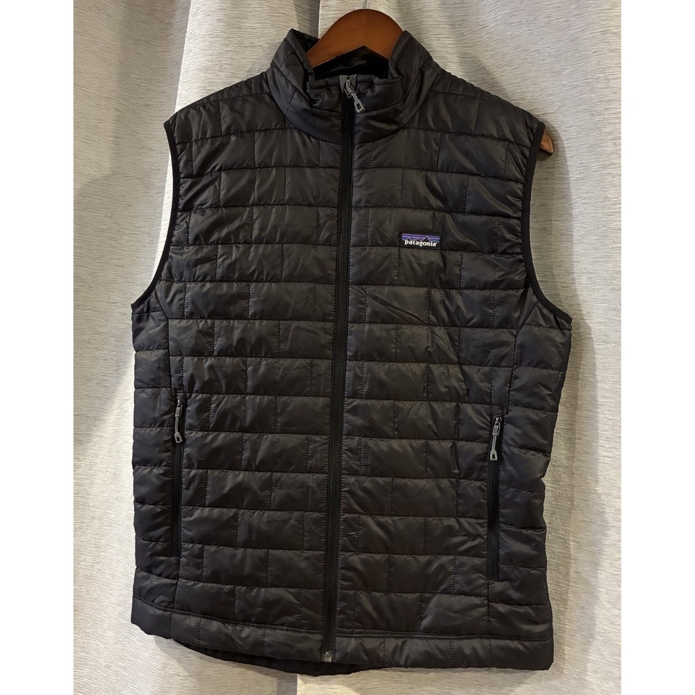 Patagonia Nano Puff Mens Vest Black Puffer Gorpcore Medium 84242 - Picture 2 of 7